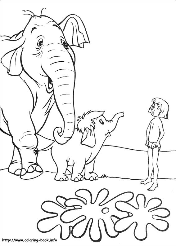 Jungle Book coloring picture